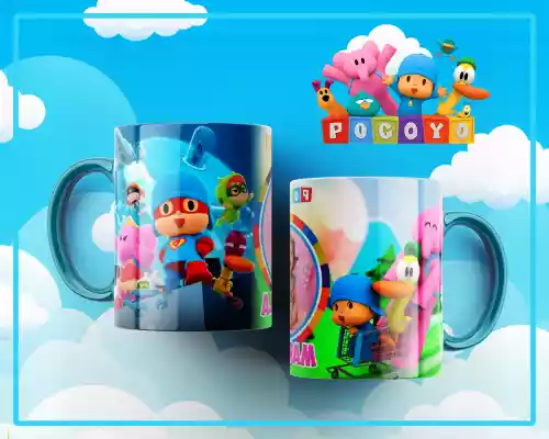 vectores plantilas POCOYO,CARICATURA,NIñO,NIÑA,INFANTIL,